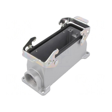 Carcasă pentru Conectori HDC E24 Aluminiu | Electronic-mag.ro | Componente Electronice