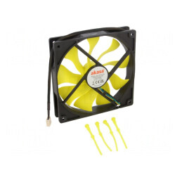 Ventilator axial 12V 140mm 26dBA | Electronic-mag.ro | Componente Electronice
