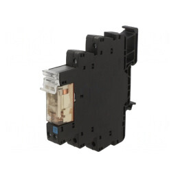 Releu intermediar DPDT 12VDC 8A pentru șină DIN | Electronic-mag.ro | Componente Electronice