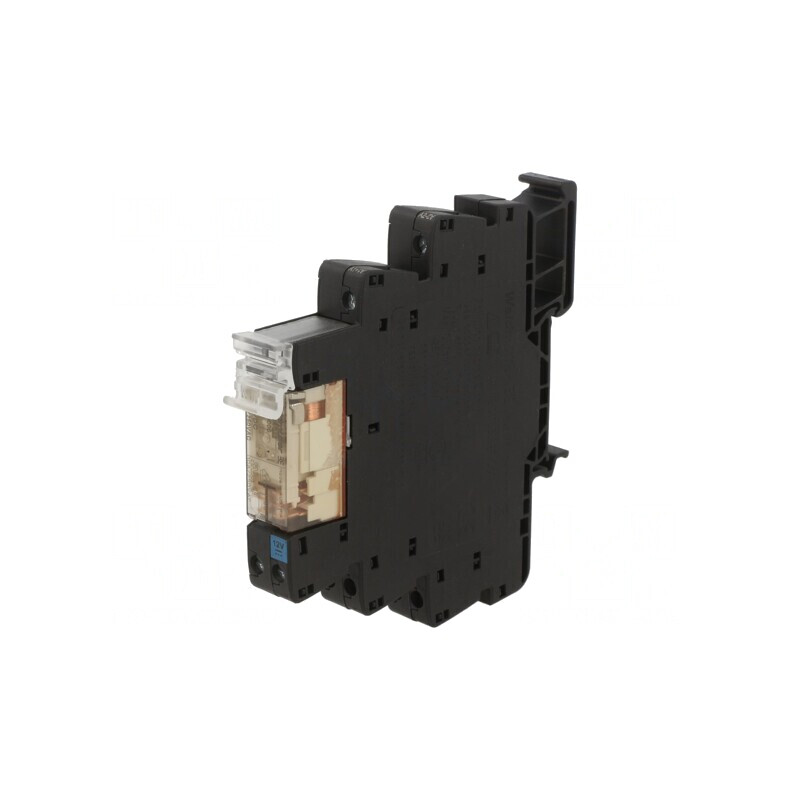 Releu intermediar DPDT 12VDC 8A pentru șină DIN | Electronic-mag.ro | Componente Electronice