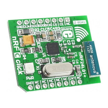 Transmițător-Receptor RF SPI 3.3V NRF C Click | Electronic-mag.ro | Componente Electronice