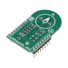 Senzor Geomagnetic Click BMM150 GPIO/I2C/SPI | Electronic-mag.ro | Componente Electronice