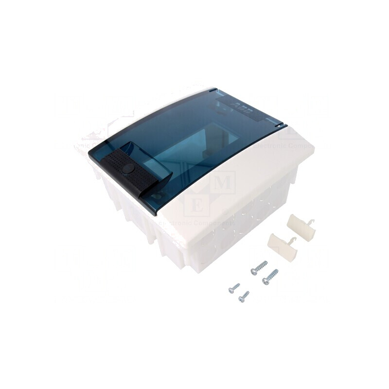 Carcasă pentru aparatură modulară IP41, montaj perete, gri | Electronic-mag.ro | Componente Electronice