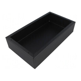 Carcasă Oțel Neagră 127x229x51mm | Electronic-mag.ro | Componente Electronice