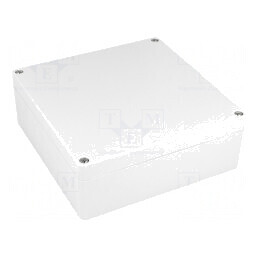 Carcasă universală ABS gri 160x160x60mm | Electronic-mag.ro | Componente Electronice