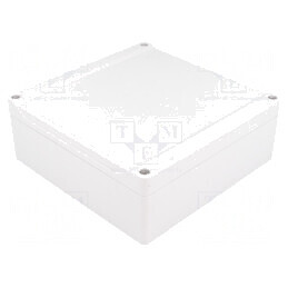 Carcasă Universală ABS Gri 160x160x60mm IP66 | Electronic-mag.ro | Componente Electronice