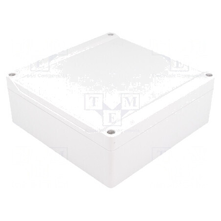 Carcasă Universală ABS Gri 160x160x60mm IP66 | Electronic-mag.ro | Componente Electronice