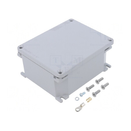 Carcasă Universală cu Lame de Fixare 115x140x61mm APV 11 | Electronic-mag.ro | Componente Electronice