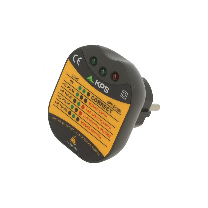 Tester Prize Electrice cu LED 230VAC EU | Electronic-mag.ro | Componente Electronice
