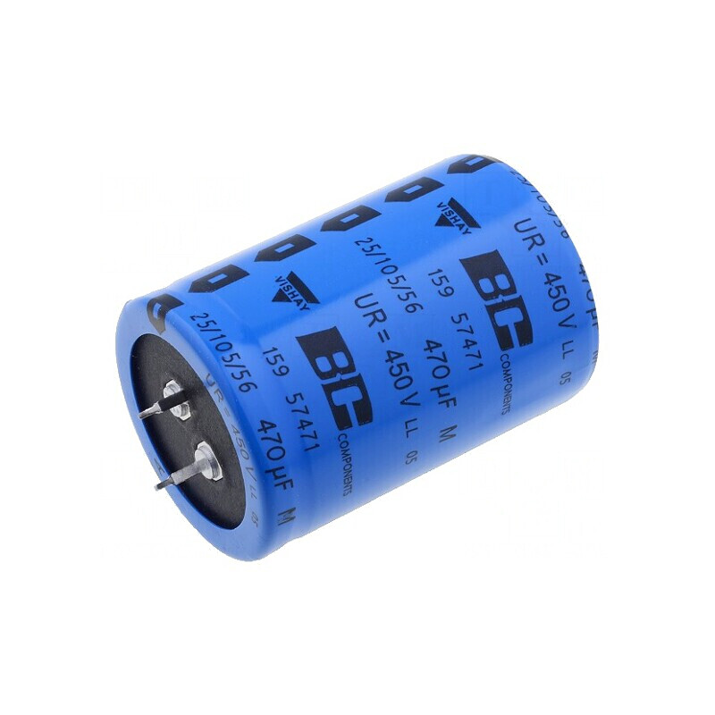 Condensator Electrolitic 470uF 450V Ø35x50mm | Electronic-mag.ro | Componente Electronice