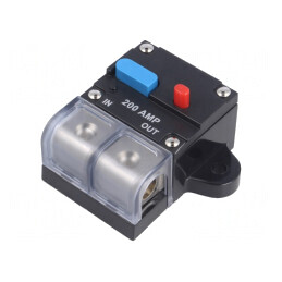 Siguranță automată auto 200A 12-24V neagră | Electronic-mag.ro | Componente Electronice