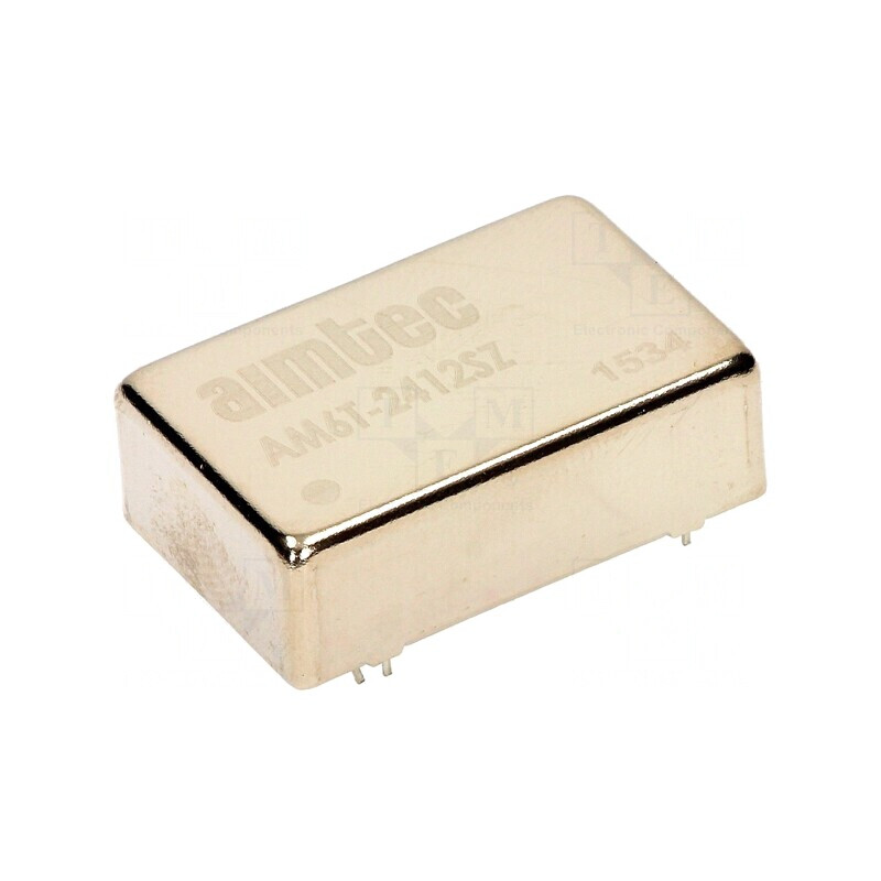 Convertor DC/DC 6W 18-36V la 15V/-15V AM6T-2415DZ | Electronic-mag.ro | Componente Electronice
