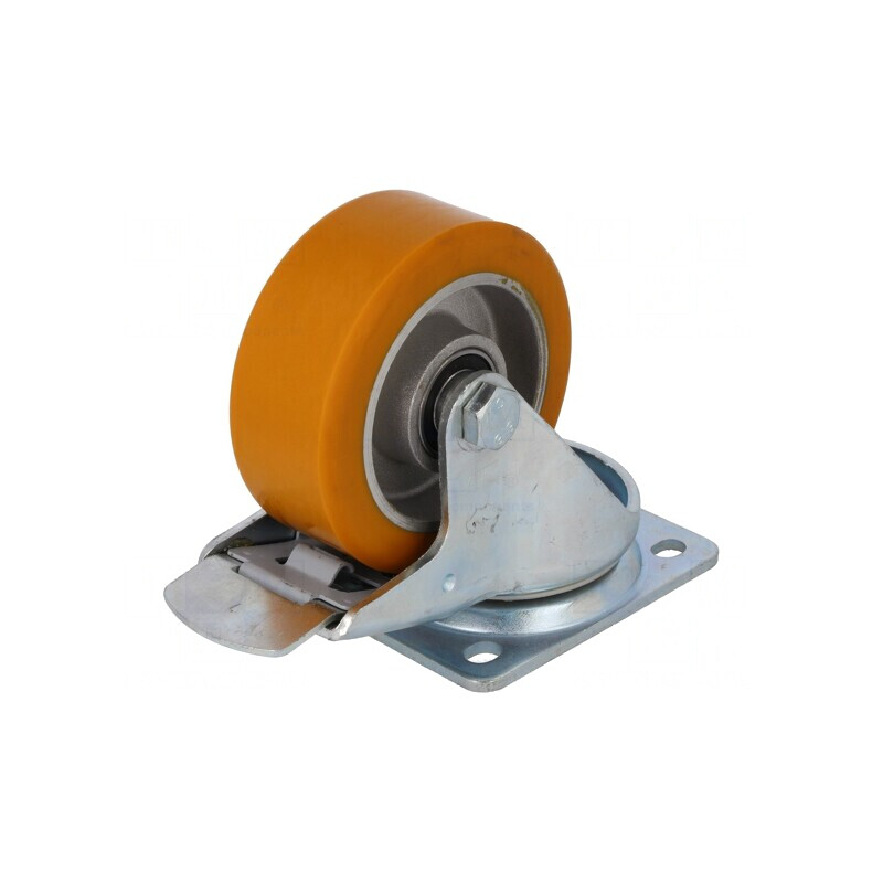 Roată de transport 100mm 200kg | Electronic-mag.ro | Componente Electronice