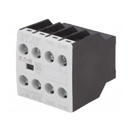 Contacte auxiliare DILA-XHI22 cu șurub frontal | Electronic-mag.ro | Componente Electronice