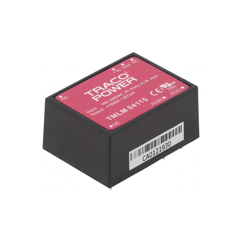 Convertor AC/DC 4W 15VDC TMLM 04115 | Electronic-mag.ro | Componente Electronice