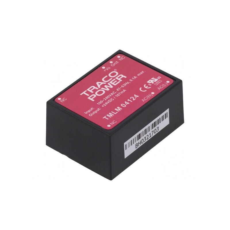 Convertor AC/DC 4W 24VDC TMLM 04124 | Electronic-mag.ro | Componente Electronice