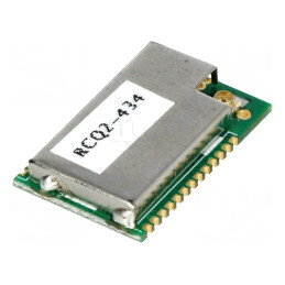 Modul RF 434MHz Serial SMD 2,2-3,6VDC | Electronic-mag.ro | Componente Electronice