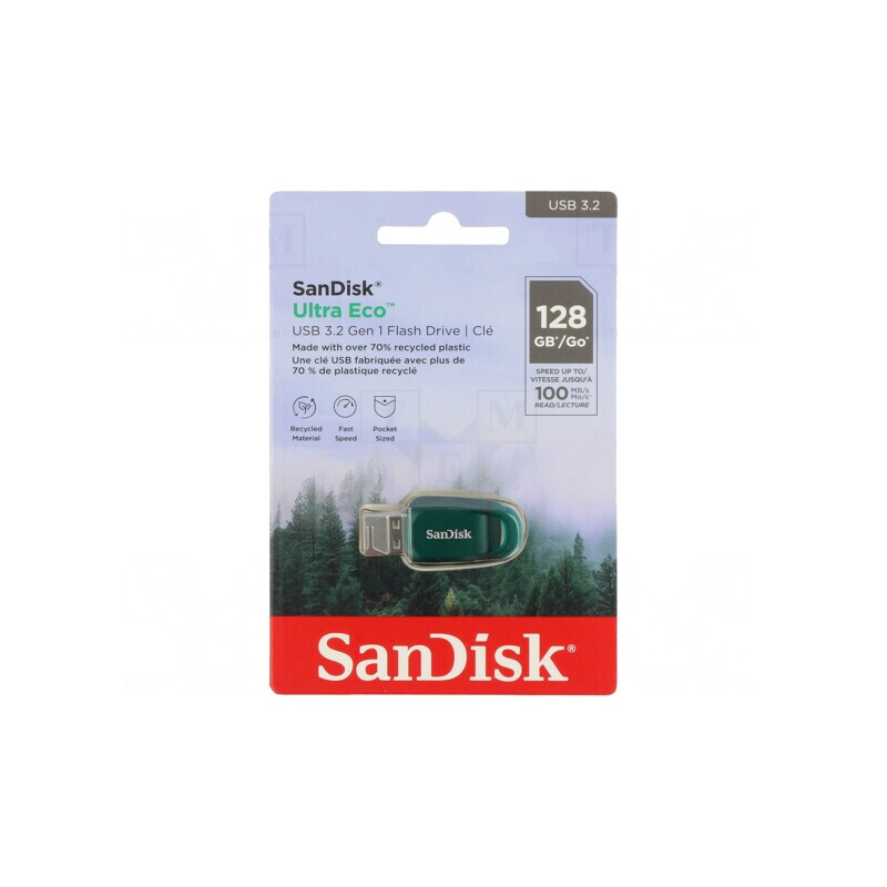 USB Flash Drive 128GB USB 3.2 Ultra Eco | Electronic-mag.ro | Componente Electronice