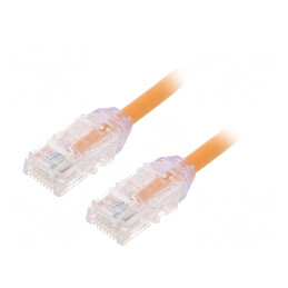 Patch Cord UTP Cat6a 3m Portocaliu | Electronic-mag.ro | Componente Electronice