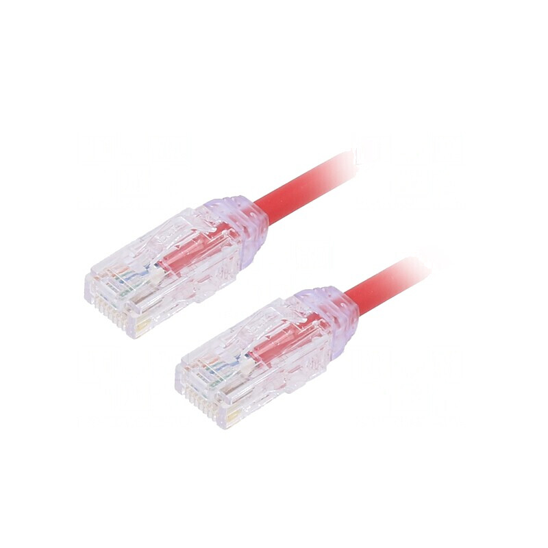 Patch Cord UTP Cat6a 3m Roșu 28AWG LSZH | Electronic-mag.ro | Componente Electronice Patch Cord UTP Cat6a 3m Roșu 28AWG LSZH | Electronic-mag.ro | Componente Electronice