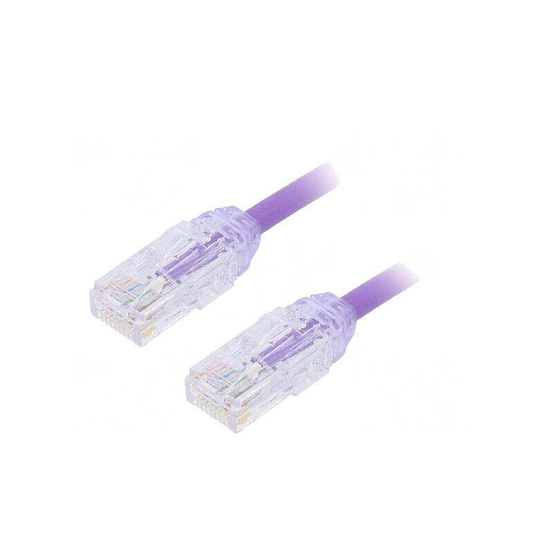 Patch Cord Cat6a UTP LSZH Violet 3m | Electronic-mag.ro | Componente Electronice