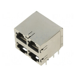 Conector RJ45 Cat5 Shielded 8P8C | Electronic-mag.ro | Componente Electronice