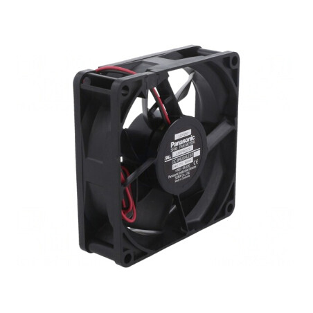 Ventilator axial 24V DC 80mm cu bilă | Electronic-mag.ro | Componente Electronice