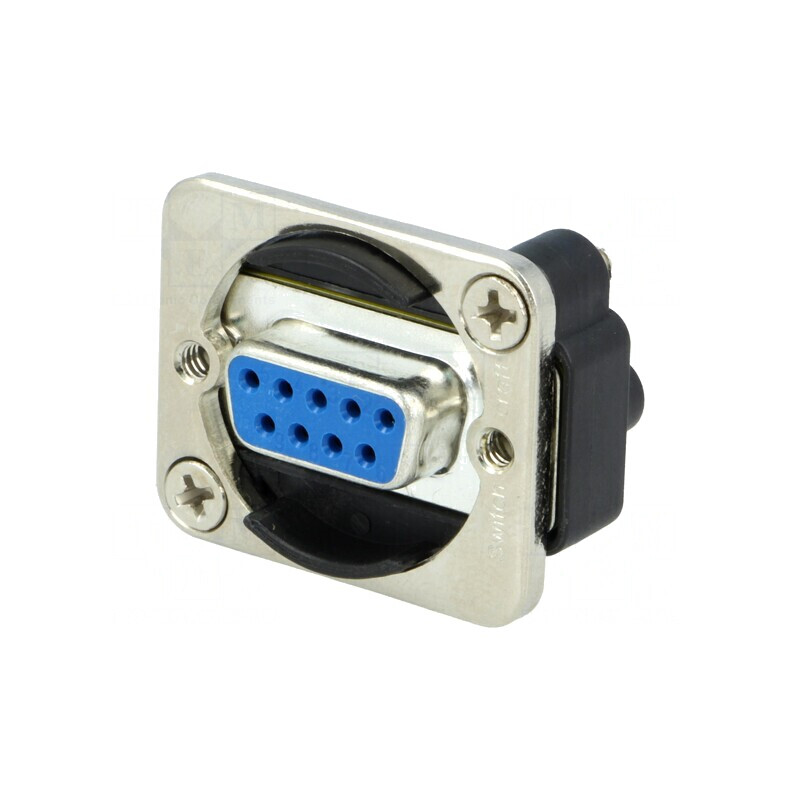 Cuplor D-Sub Argintie EH XLR 19x24mm | Electronic-mag.ro | Componente Electronice