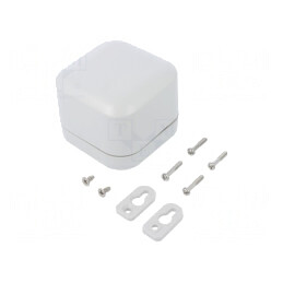 Carcasă Universală Policarbonat IP68 80x80x60mm | Electronic-mag.ro | Componente Electronice