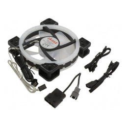 Ventilator DC axial 12V 120x120x25mm | Electronic-mag.ro | Componente Electronice