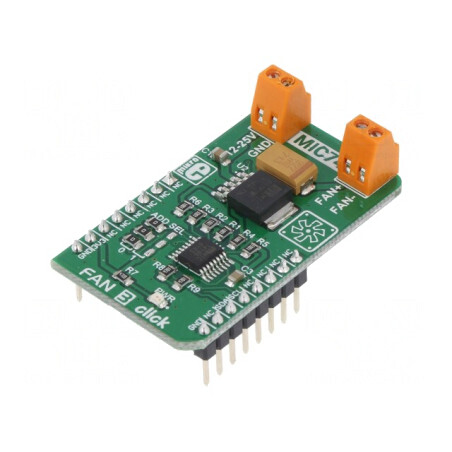 FAN 3 Click - Controler Ventilator I2C 3.3VDC | Electronic-mag.ro | Componente Electronice