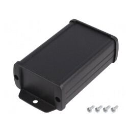 Carcasă universală cu lame de fixare 60mm x 100mm TEKAM | Electronic-mag.ro | Componente Electronice