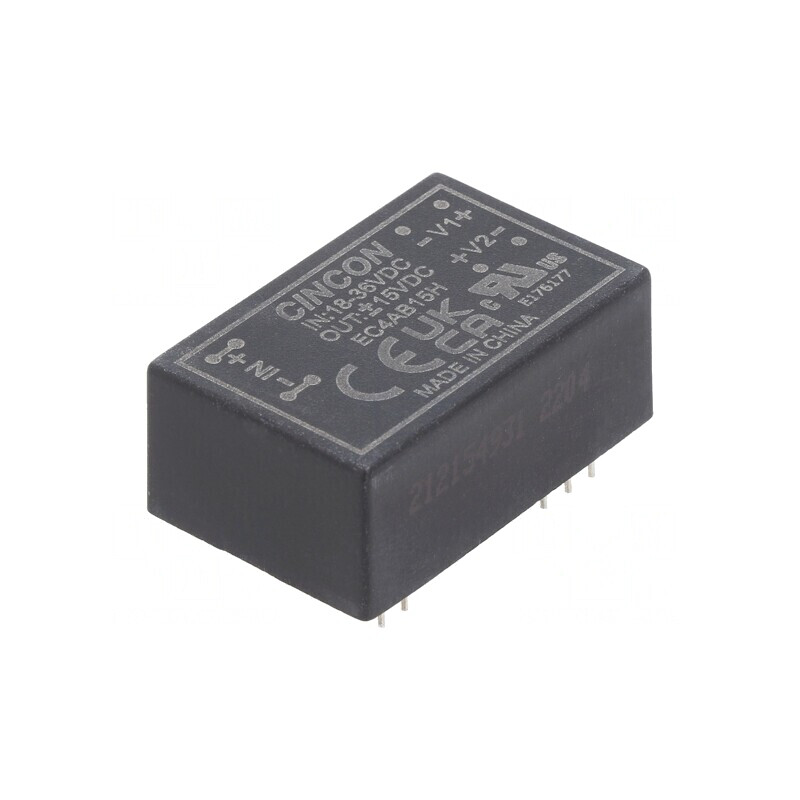 Convertor DC/DC 18-36V la ±15V 5/6W | Electronic-mag.ro | Componente Electronice