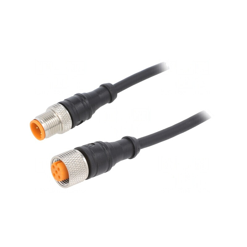 Cablu Conectare M12 PIN 4 5m 250VAC 4A IP67 | Electronic-mag.ro | Componente Electronice Cablu Conectare M12 PIN 4 5m 250VAC 4A IP67 | Electronic-mag.ro | Componente Electronice