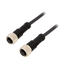 Cablu senzori/automatizări M12 0,5m 8 pini | Electronic-mag.ro | Componente Electronice