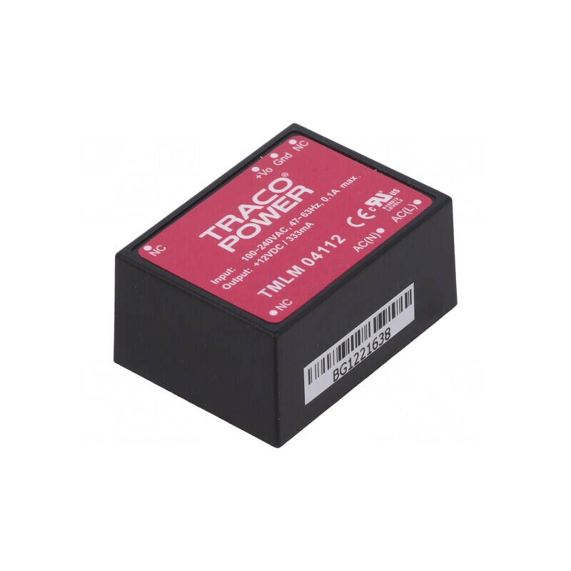 Convertor AC/DC 4W 12VDC | Electronic-mag.ro | Componente Electronice