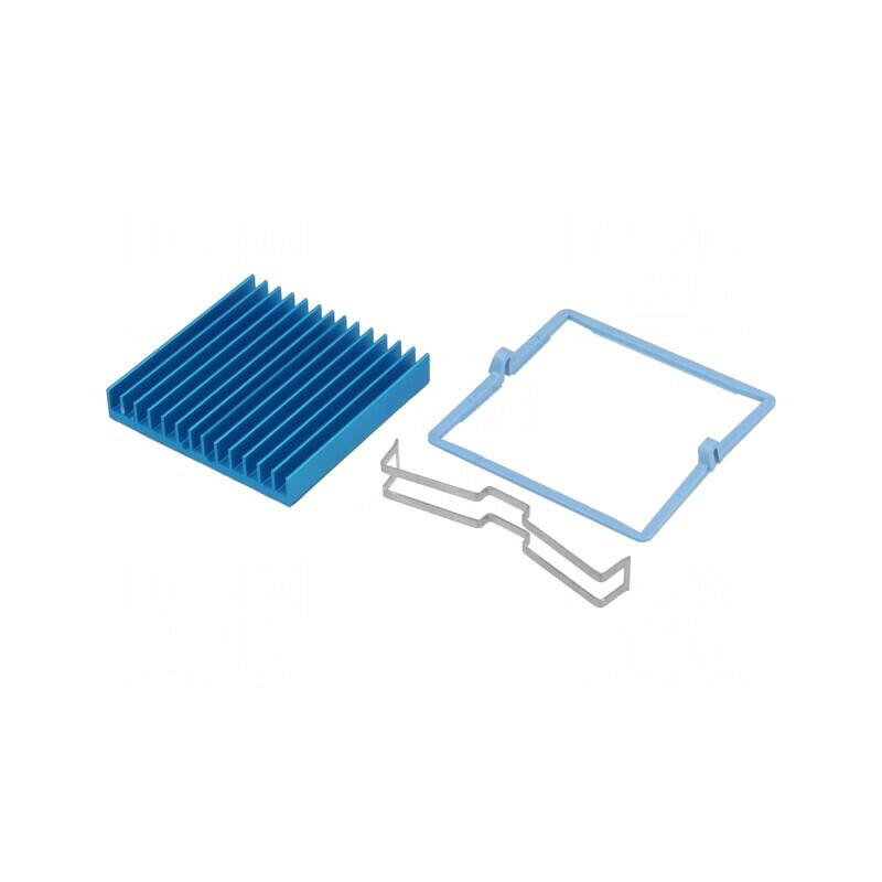 Radiator extrudat cu aripioare BGA albastru 45x45mm | Electronic-mag.ro | Componente Electronice Radiator extrudat cu aripioare BGA albastru 45x45mm | Electronic-mag.ro | Componente Electronice