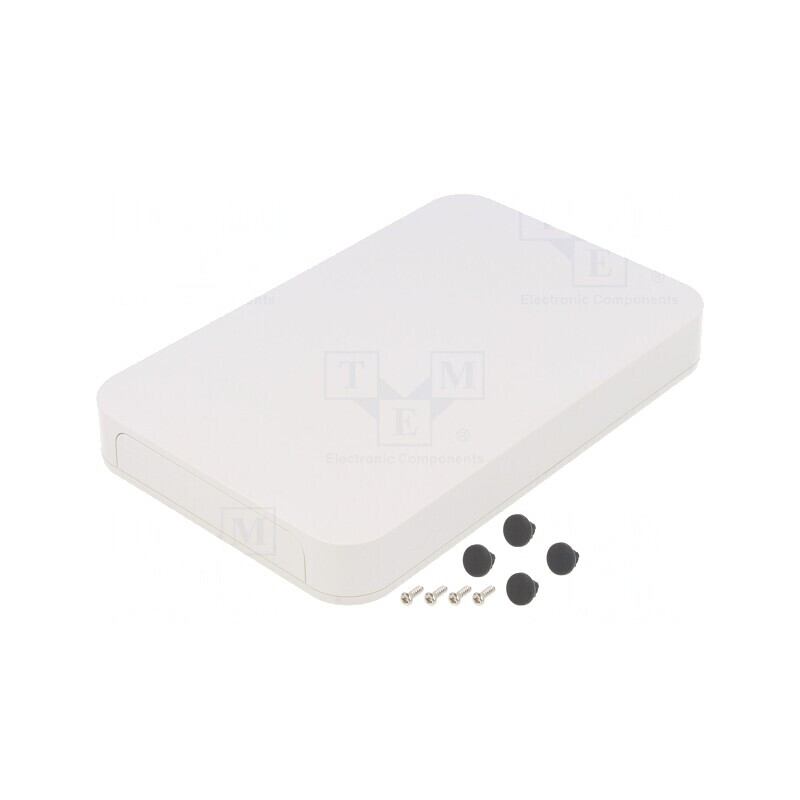 Carcasă ABS Albă IP40 125x190x25mm | Electronic-mag.ro | Componente Electronice