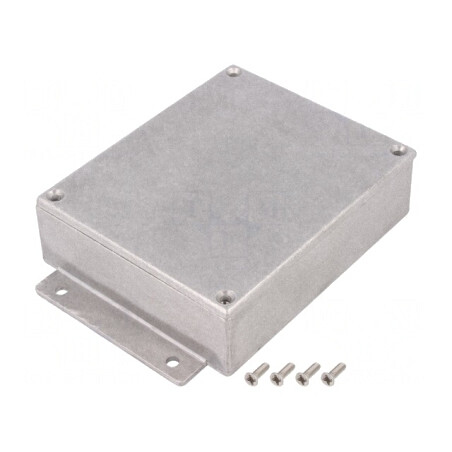 Carcasă Universală cu Lame de Fixare 100mm x 120mm x 35mm | Electronic-mag.ro | Componente Electronice
