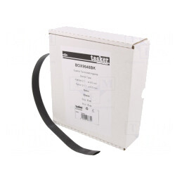 Manșon Termocontractabil Negru 9,5mm 5m | Electronic-mag.ro | Componente Electronice