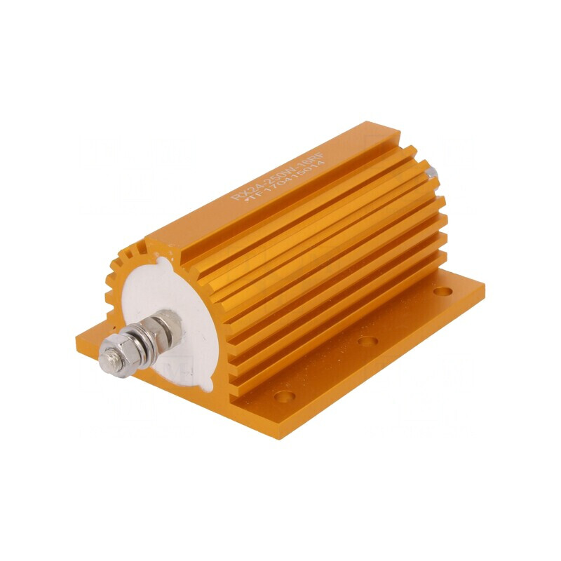 Rezistor Bobinat cu Radiator 16Ω 250W ±1% | Electronic-mag.ro | Componente Electronice