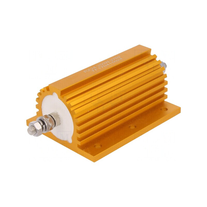 Rezistor Bobinat cu Radiator 27Ω 250W ±1%