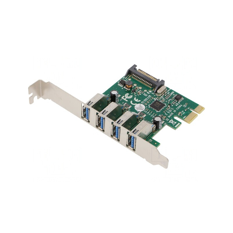 Card Extensie PCIe USB 3.0 x4 PnP și Hot Swap | Electronic-mag.ro | Componente Electronice