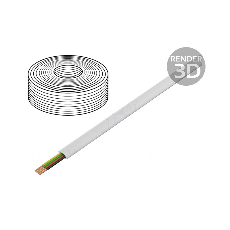 Cablu telecomunicații litat 4x28AWG alb 100m | Electronic-mag.ro | Componente Electronice Cablu telecomunicații litat 4x28AWG alb 100m | Electronic-mag.ro | Componente Electronice