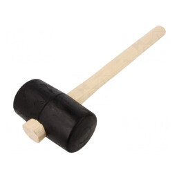 Ciocan Lemn 350mm 780g Cap Guma 75mm Duritate Shore 90 | Electronic-mag.ro | Componente Electronice
