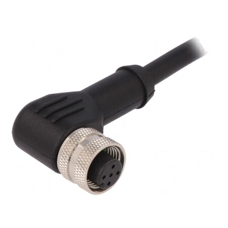 Mufă M12 5 PIN mamă DeviceNet/CANopen IP67 60V 4A | Electronic-mag.ro | Componente Electronice