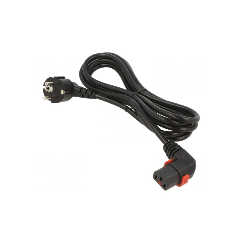 Cablu Alimentare CEE 7/7 la IEC C13 3m 10A | Electronic-mag.ro | Componente Electronice