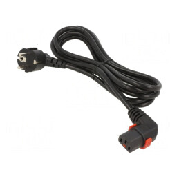 Cablu Alimentare CEE 7/7 la IEC C13 3m 10A | Electronic-mag.ro | Componente Electronice