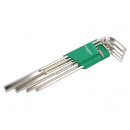 Set Chei Imbus Oțel Crom-Vanadium 9 Bucăți | Electronic-mag.ro | Componente Electronice