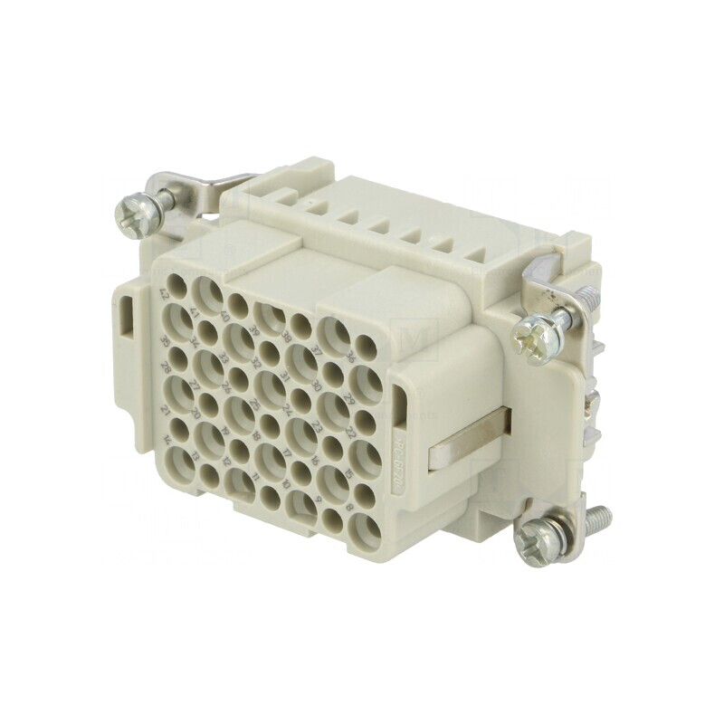 Conector HDC Inserturi Mamă Han DD 42 PIN 42 PE | Electronic-mag.ro | Componente Electronice